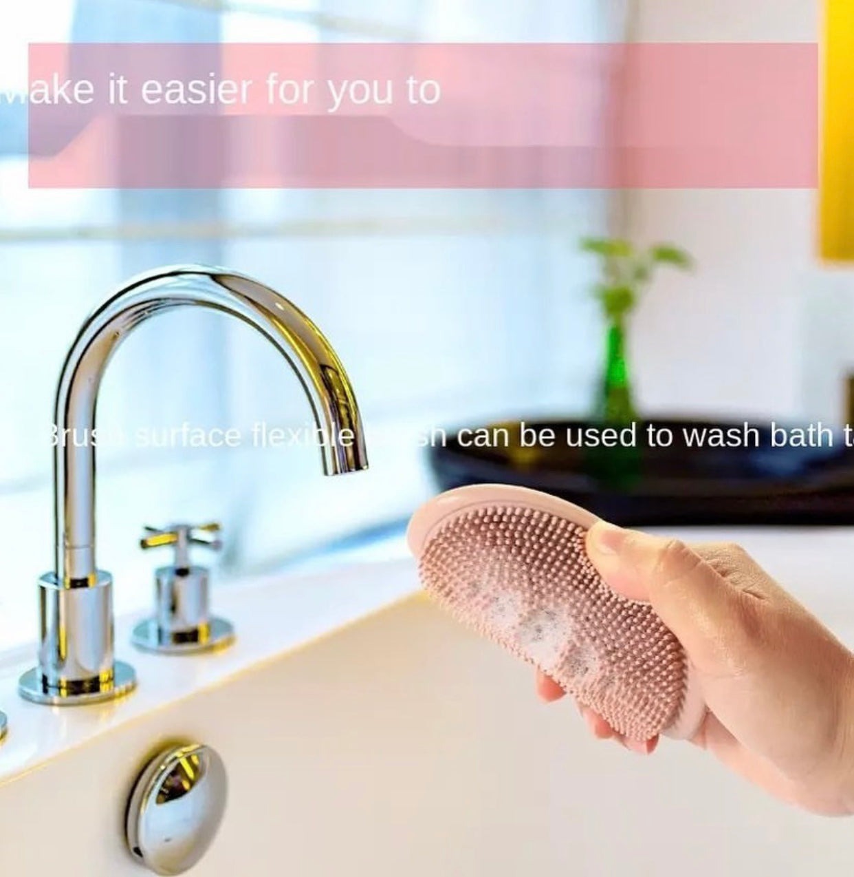 2 in 1 Silicone Soap Holder Double Sided Flexible