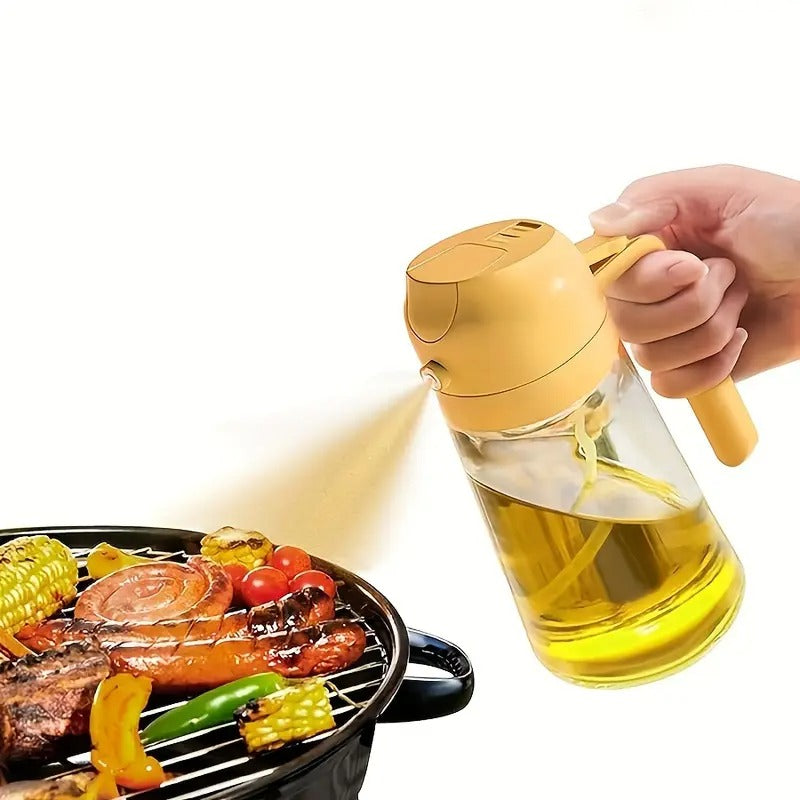 2 In 1 Oil Sprayer Bottle (Imported )